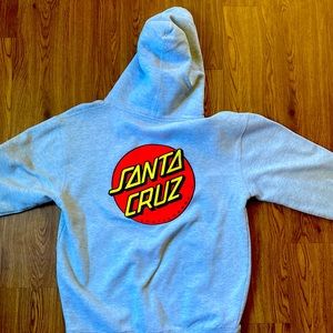 Grey Santa Cruz Hoodie (M)